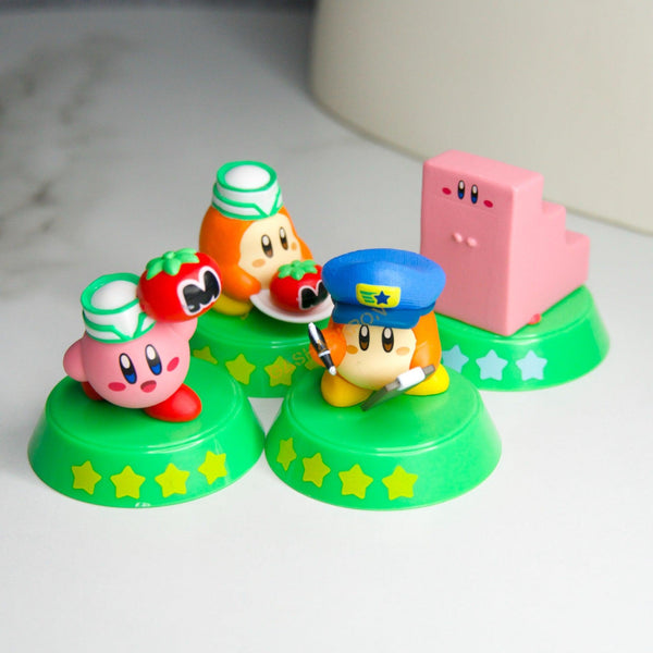 Kirby's Discovery Adventures Figure Gashapon P3 Capsule Toys Full Set of 4 - Gasharkpon